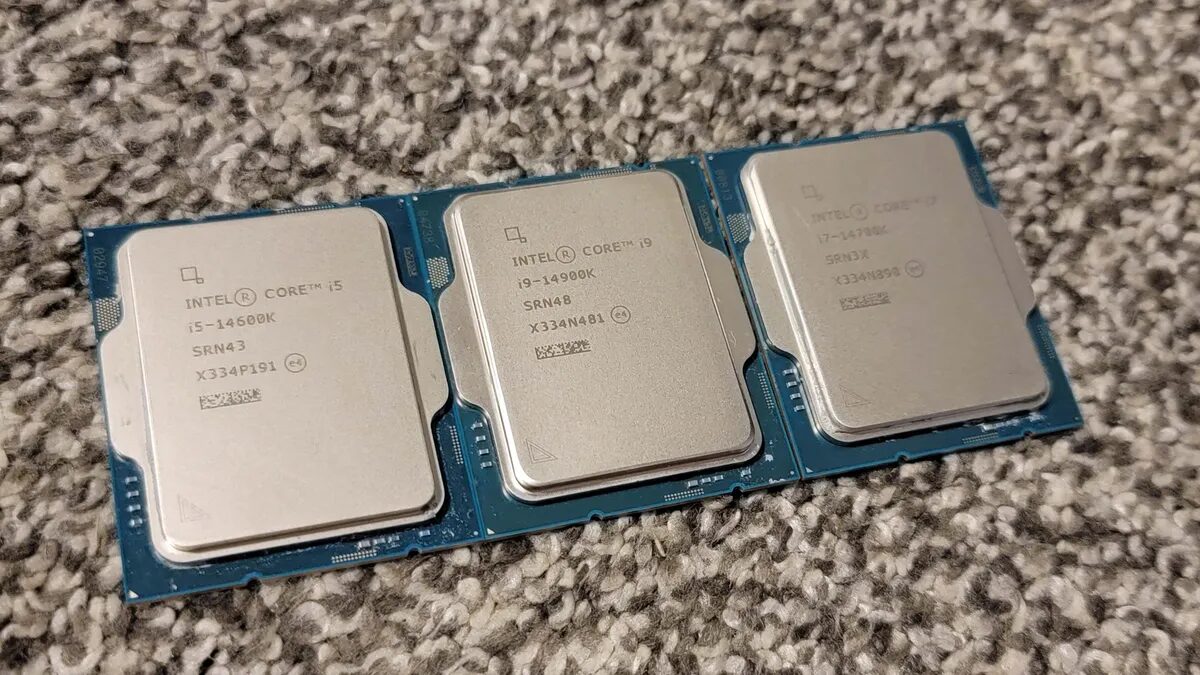 Một số mẫu chip Core thế hệ thứ 14 của Intel. Ảnh: Tom's Hardware
