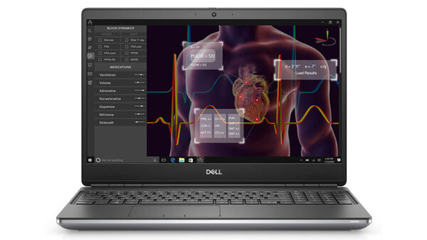 DELL Precision 7550 Mobile Workstation Hiệu năng cao nhờ CPU kiến trúc Comet Lake-H