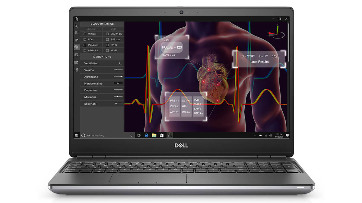 Dell Precision 7550 Mobile Workstation Hieu Nang Cao Nho Cpu Kien Truc Comet Lake H 3