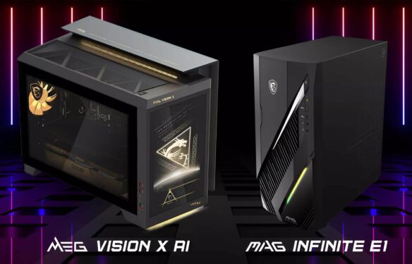 Khái niệm mới của MSI là PC bạn có thể trò chuyện trực tiếp mà Không cần màn hình ngoài