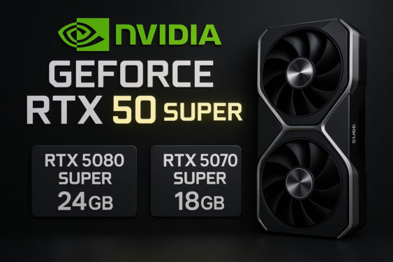 Nvidia chuẩn bị ra mắt dòng Geforce RTX 50 Super: Rò rỉ thông tin về RTX 5080 Super 24gb và 5070 Super 18gb