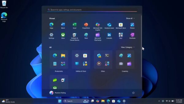 Windows 11 chuẩn bị có Start Menu mới: Giao diện hợp nhất, dễ tùy biến hơn