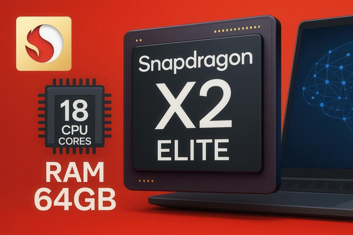 Snapdragon X2 Elite Chip Mới Với 18 Nhân Cpu Và Ram 64gb Cho Ai Pc Featured