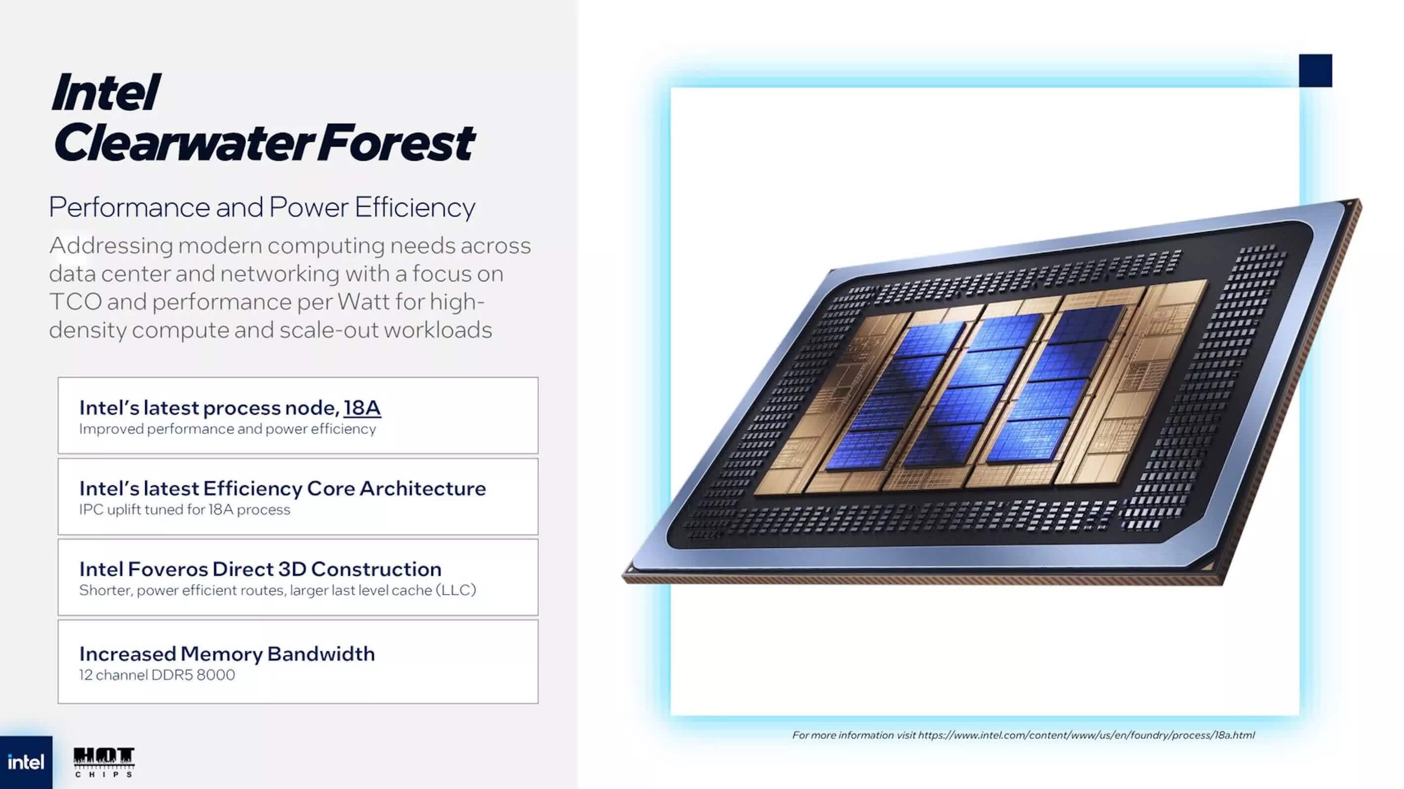 Intel Clearwater Forest - CPU Xeon 288 nhân tối ưu hiệu năng và tiết kiệm điện năng
