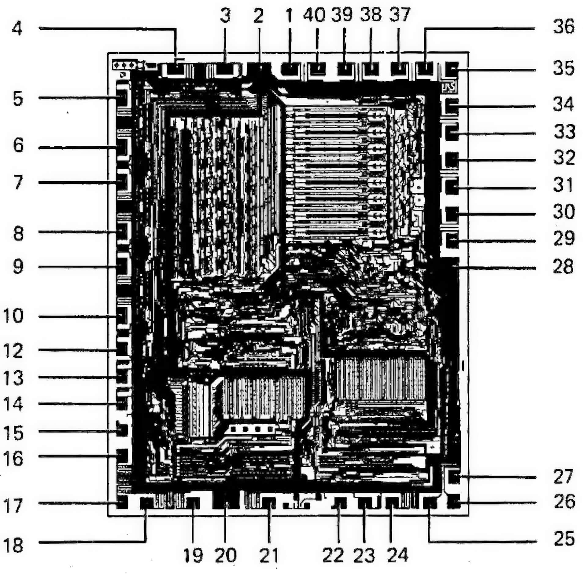 Amd Am9080 Chip Reverse Engineered Mở Ra Kỷ Nguyên Cpu 02