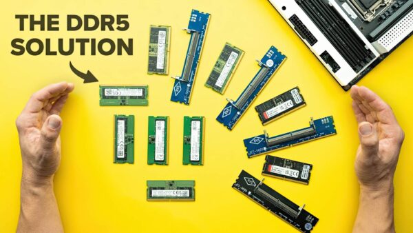Dùng adapter RAM laptop cứu cánh cho người dùng PC thời bão giá