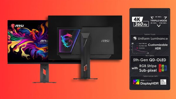 Màn hình MSI mới gây sốt với tần số quét cực khủng 680 Hz