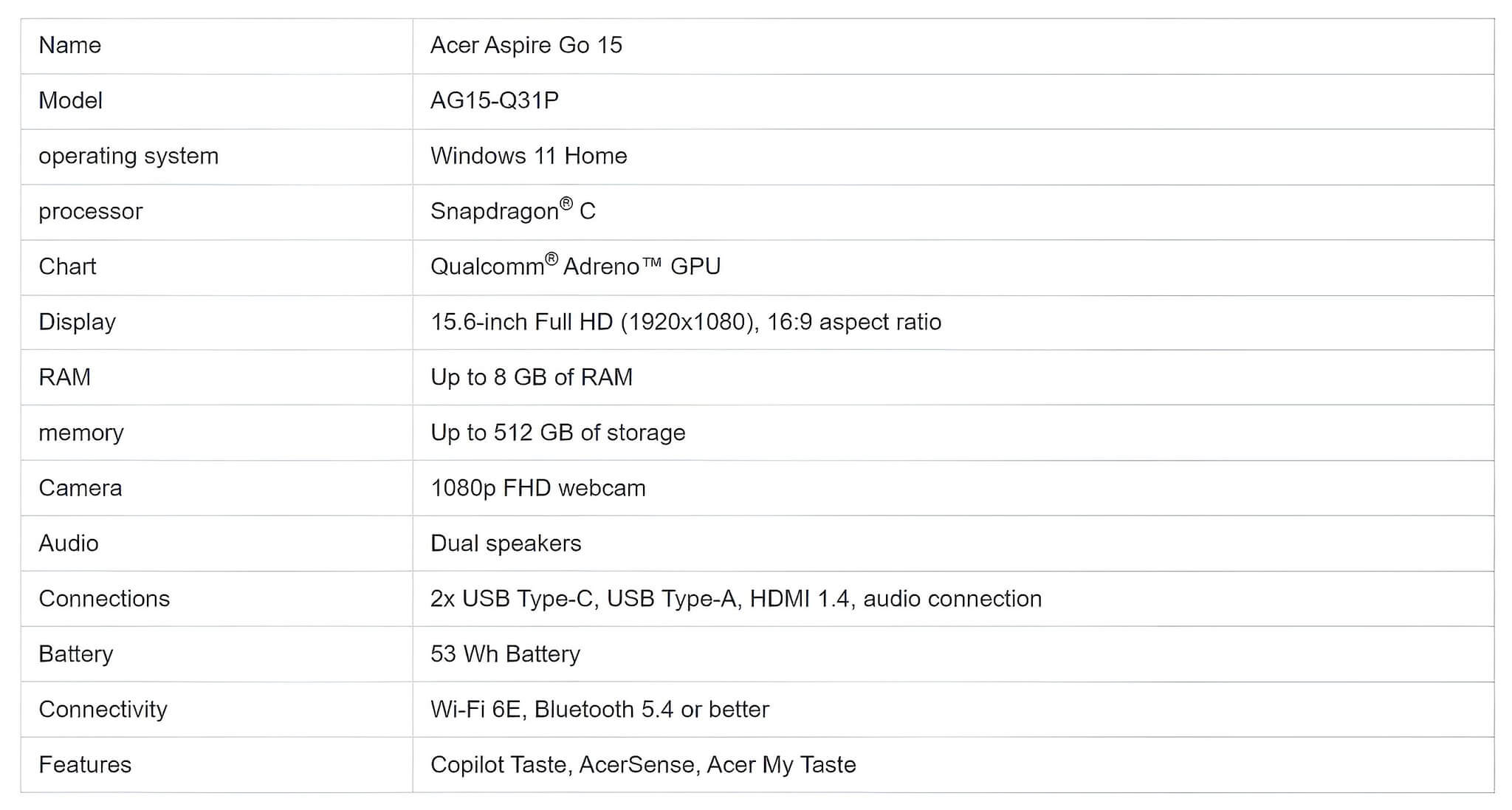 Chip Snapdragon C cho thấy tham vọng đối đầu MacBook Neo cực lớn