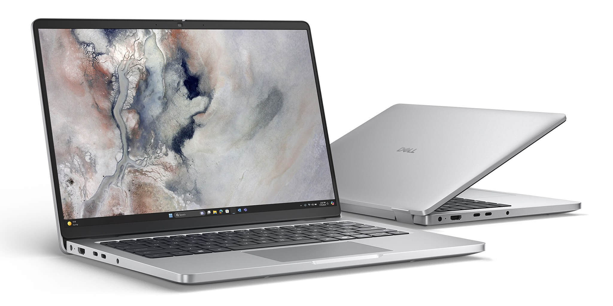 Dell Pro 14 PC14250 chạy đa nhiệm Excel và Chrome nhiều tab