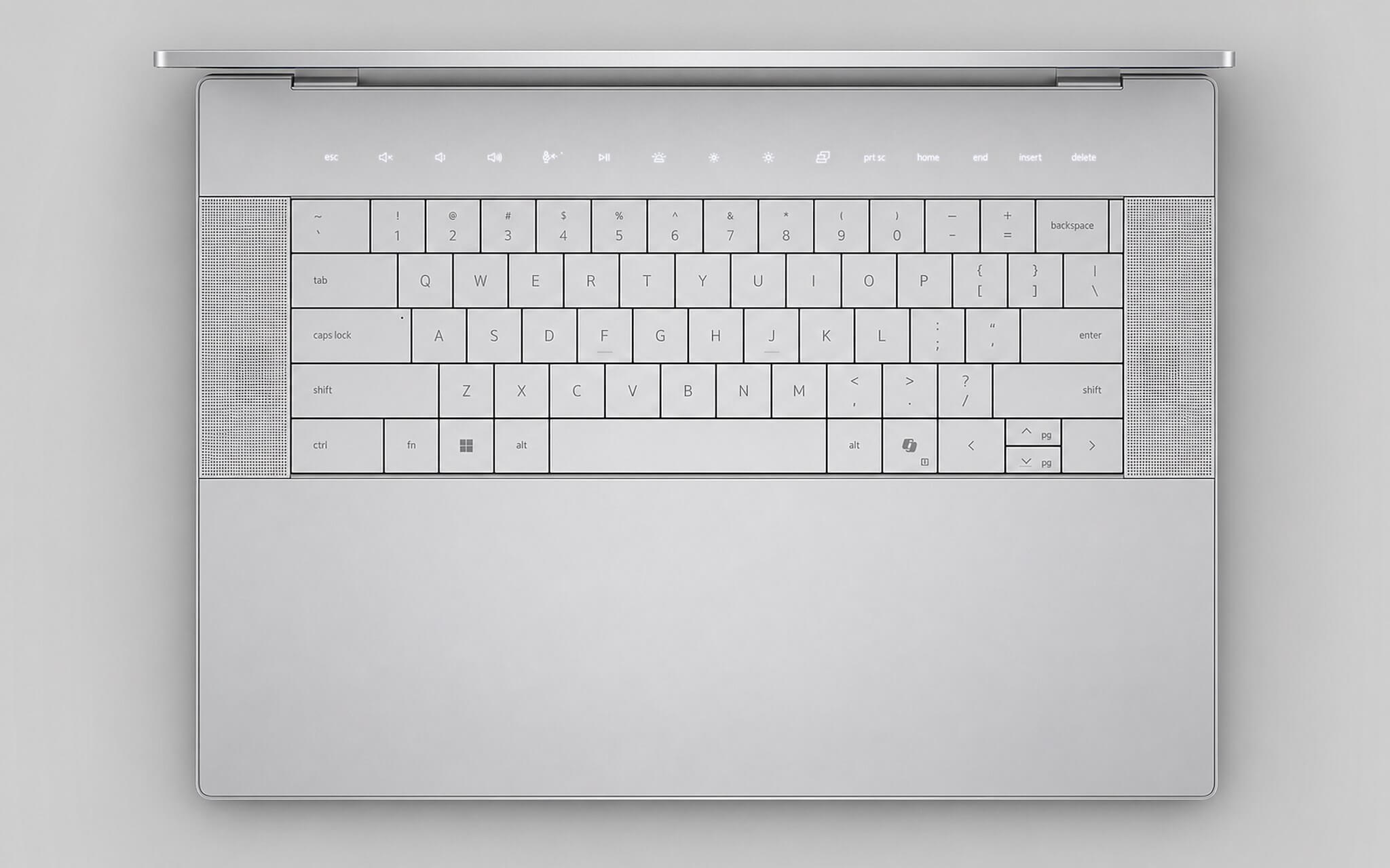 DELL XPS 16 9640 (2024) - Core Ultra 7 - bàn phím và trackpad