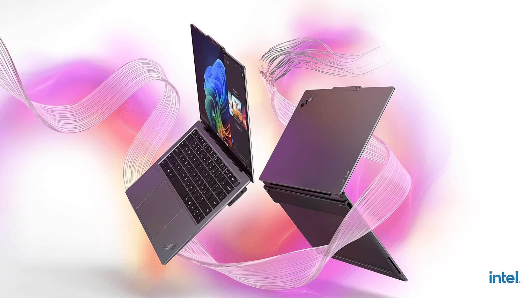 Laptop business 14 inch trang bị chip Intel Core Ultra 7 258V màn OLED