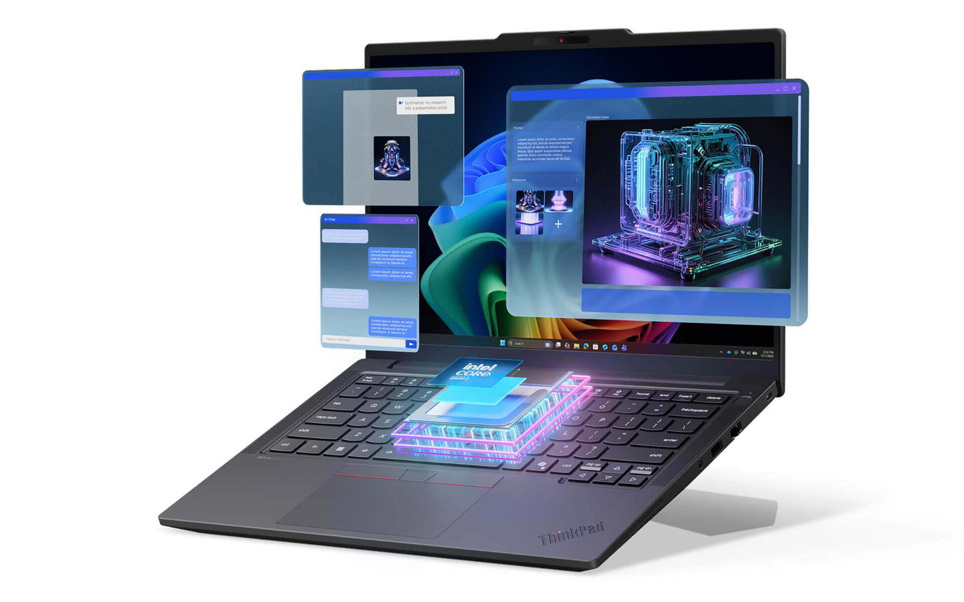 ThinkPad T14 Gen 7 - Xử lý đa tác vụ mượt mà nhờ chip Core Ultra thế hệ