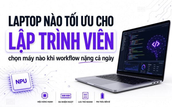 List 3 Laptop chạy Docker mượt cho lập trình viên 2026