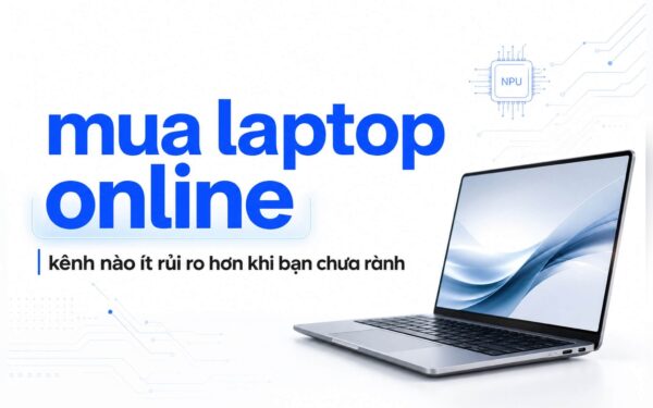 Mua laptop online hay tại cửa hàng: kênh nào ít rủi ro hơn?