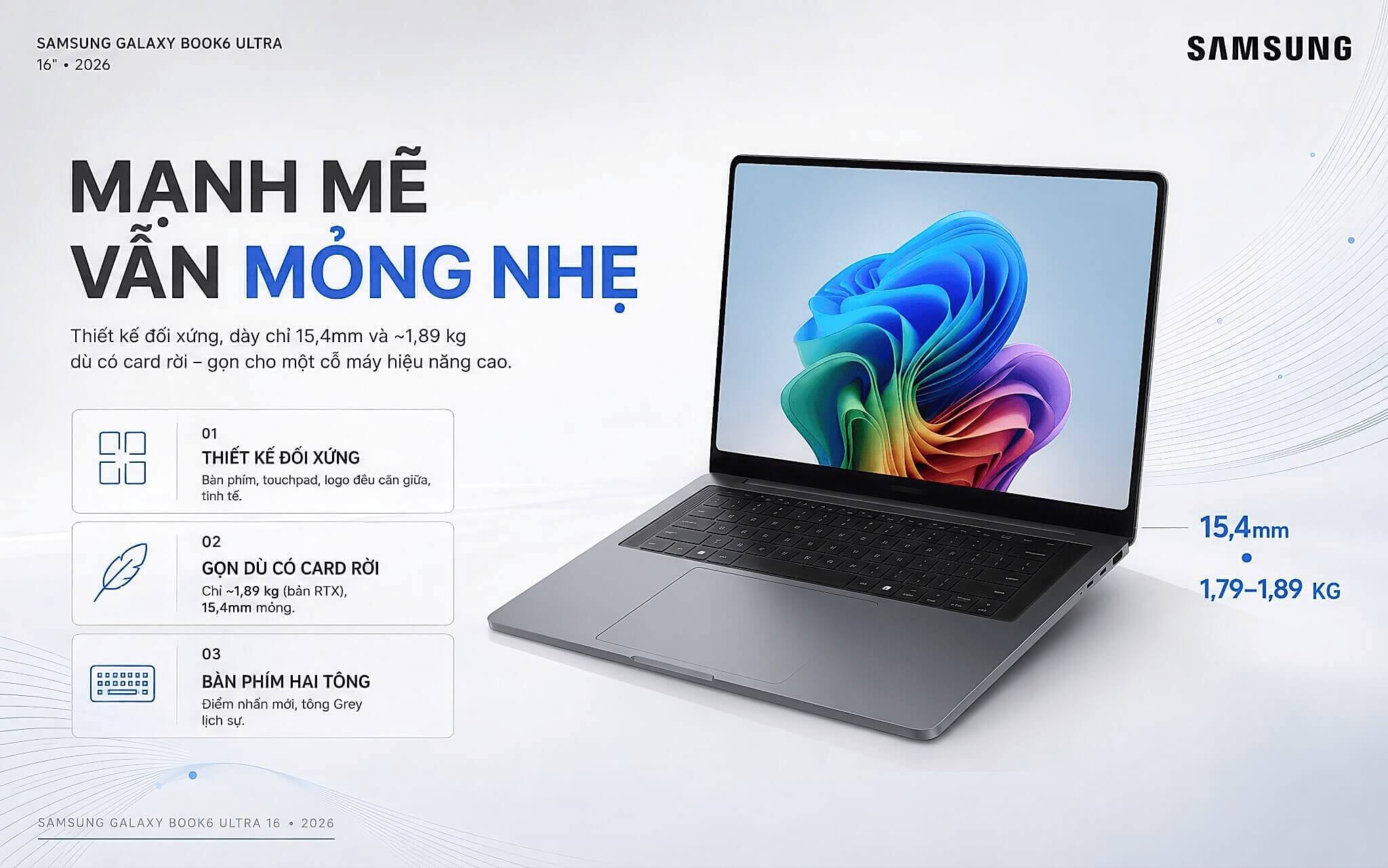 Không gian trưng bày laptop phục vụ khoa học dữ liệu