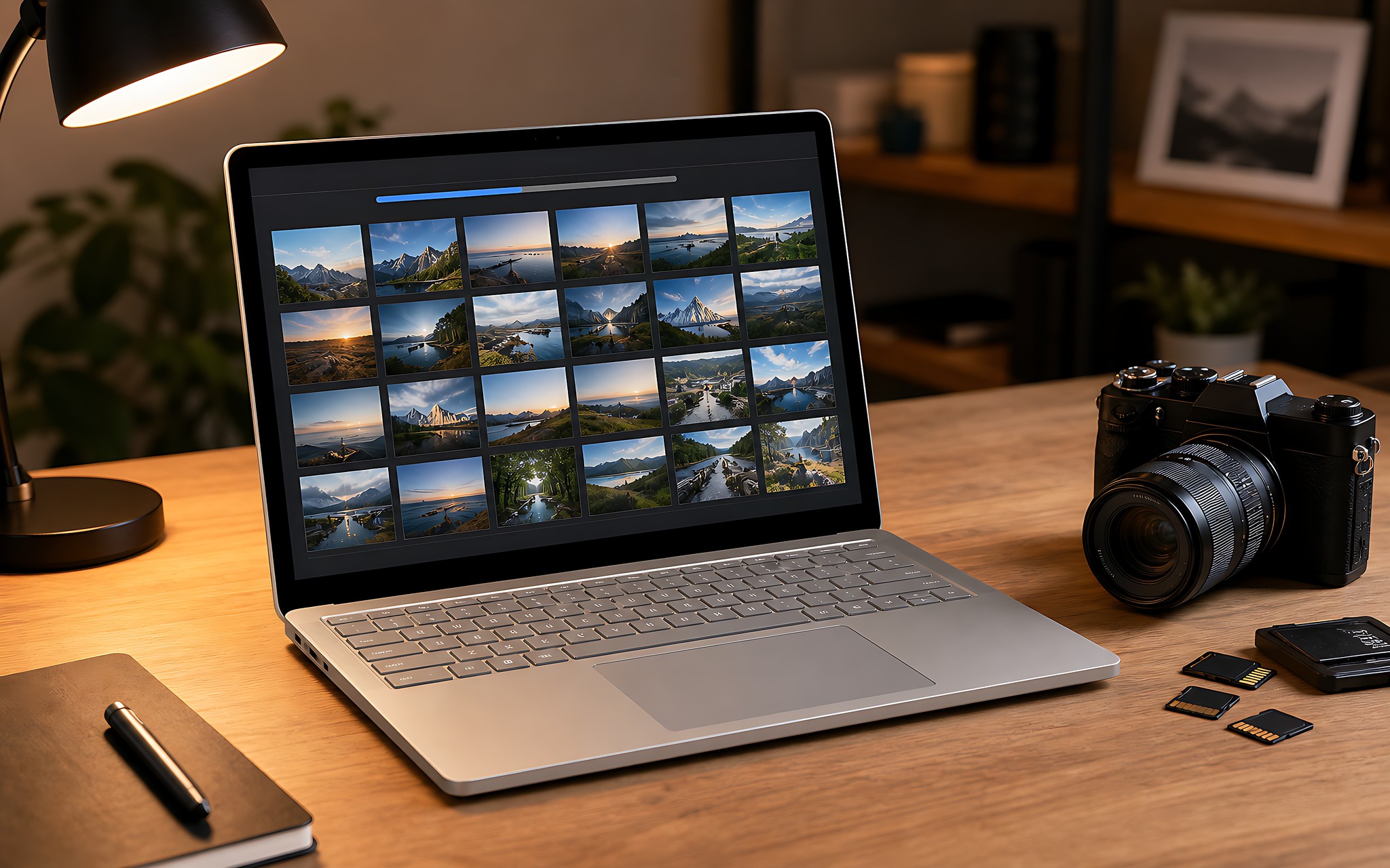 Hiệu năng laptop khi xử lý tập ảnh RAW lớn