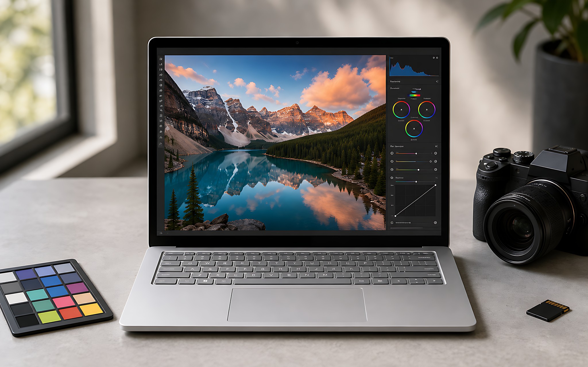 Laptop cho công việc nhiếp ảnh chuyên nghiệp