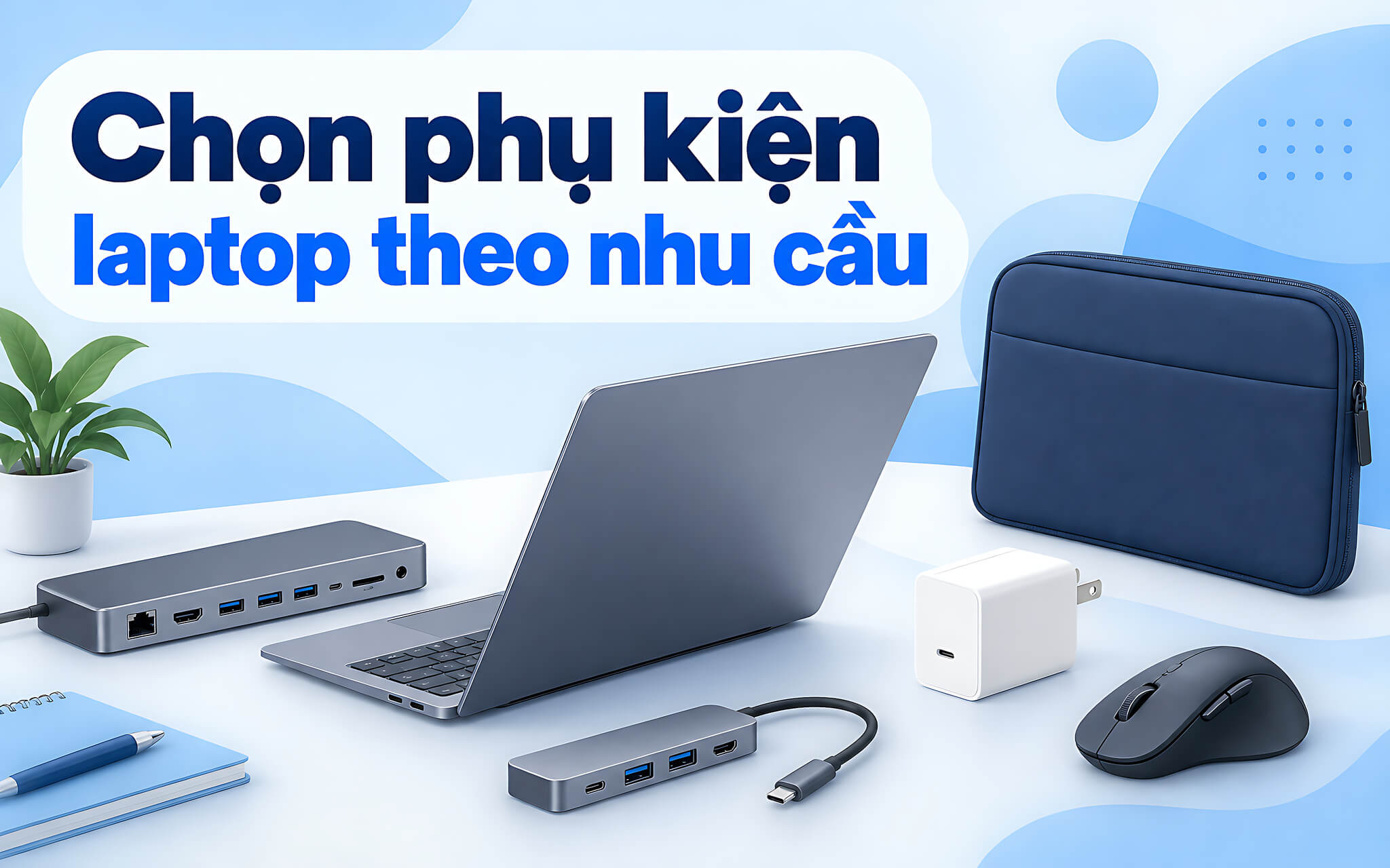 Xác định nhu cầu trước khi mua thiết bị cho laptop