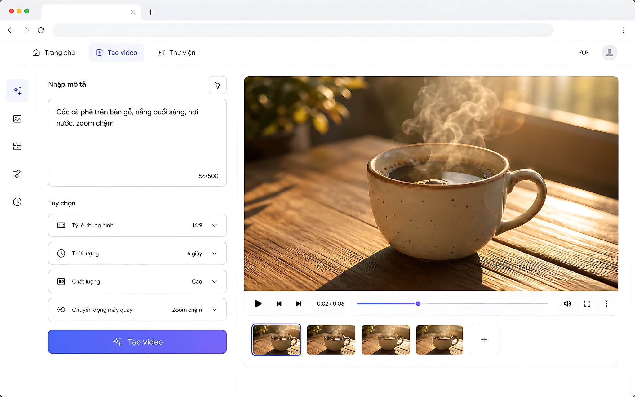 Các khả năng chính của công cụ tạo video AI hiện nay