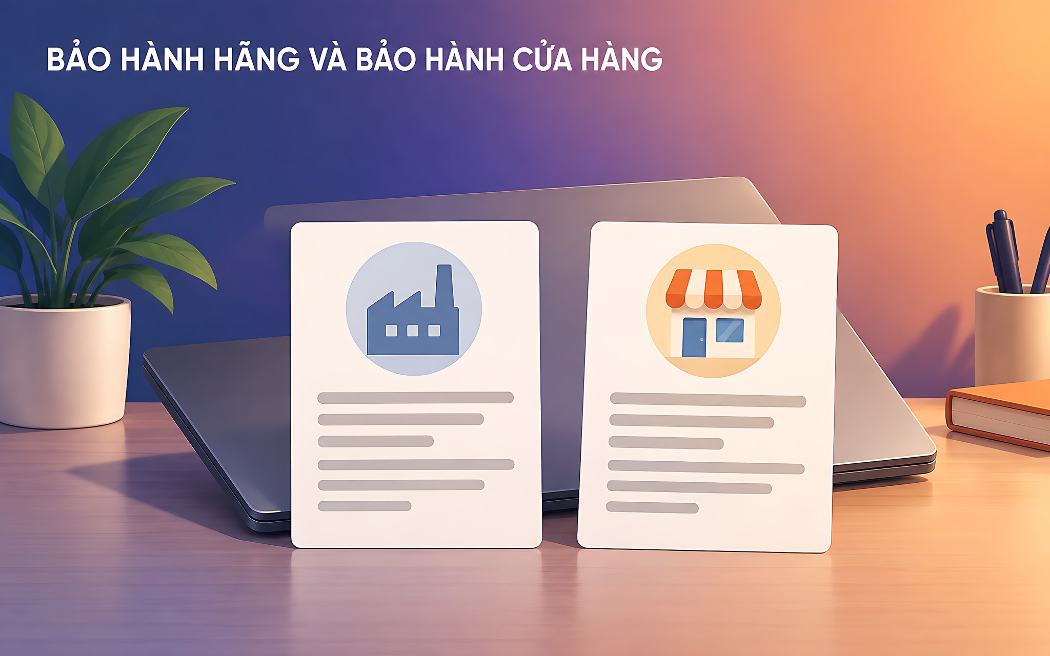Bảo hành hãng và bảo hành cửa hàng khác nhau ra sao Bảo hành hãng và bảo hành cửa hàng khác nhau ra sao