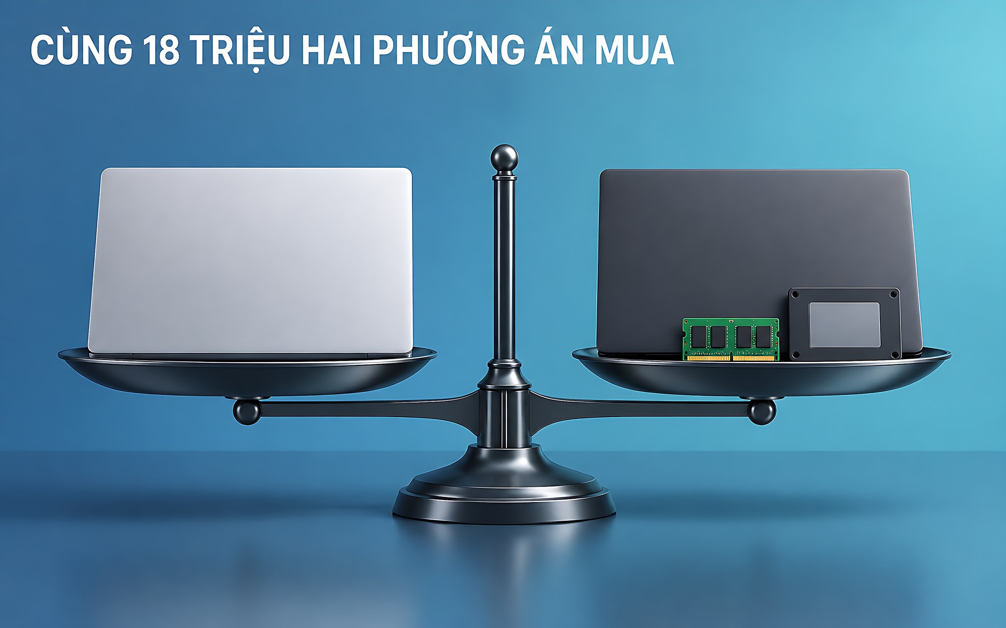 Cùng 18 triệu, laptop mới và máy cũ khác nhau ra sao Cùng 18 triệu, laptop mới và máy cũ khác nhau ra sao