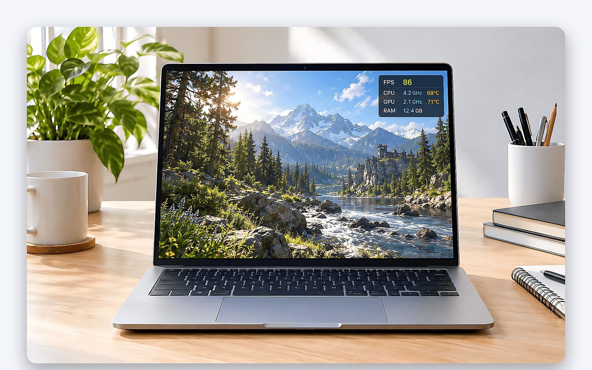 Hiển thị HWiNFO trên khay hệ thống và OSD RTSS khi chơi game Hiển thị HWiNFO trên khay hệ thống và OSD RTSS khi chơi game