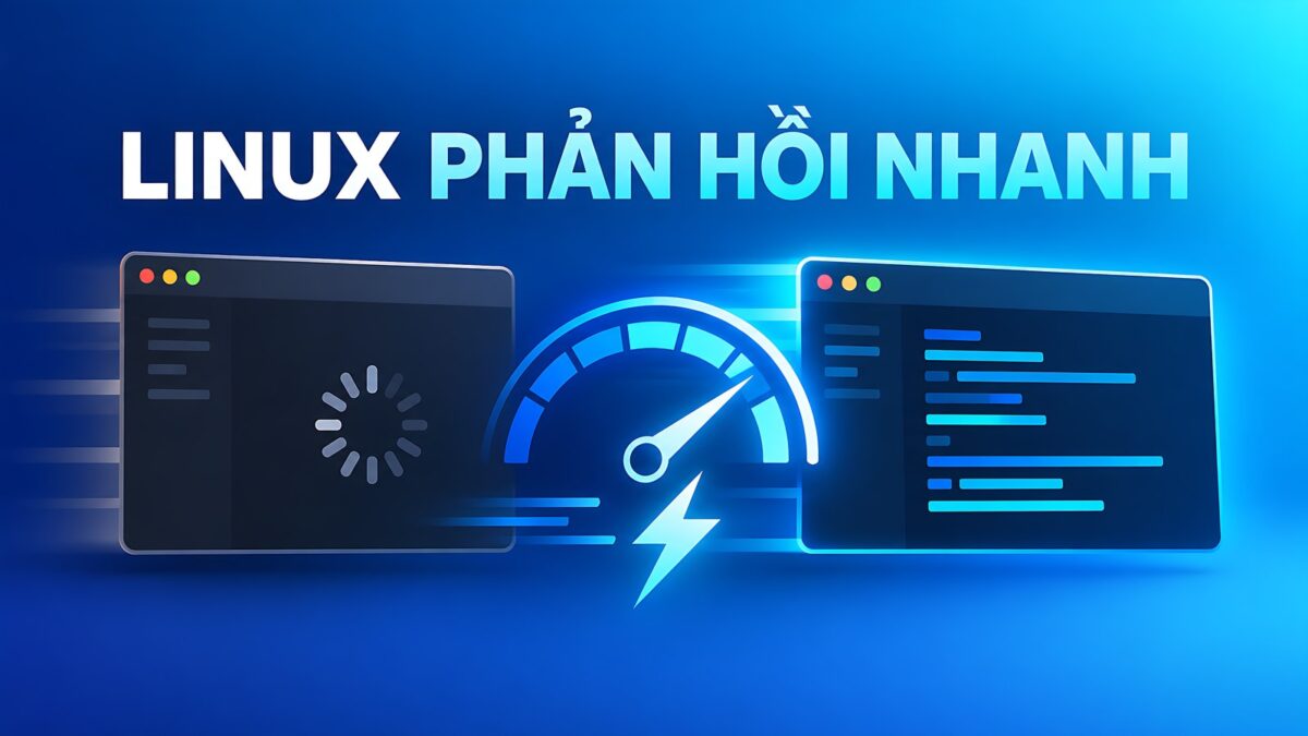 So sánh khả năng phản hồi của laptop chạy Linux với Windows