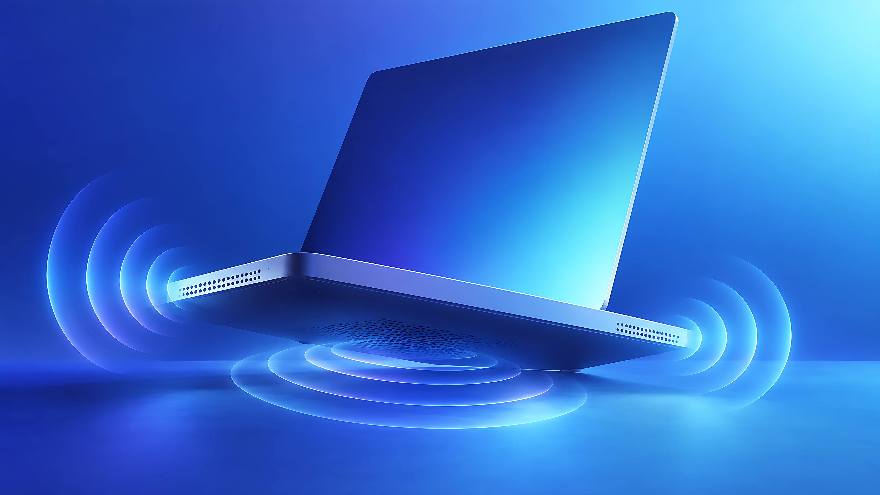 Vị trí đặt loa laptop và hướng phát âm thanh trên khung máy