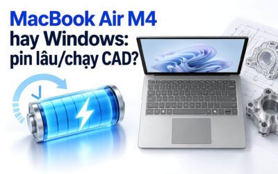 MacBook Air M4 hay laptop Windows: Đánh đổi pin lấy kho phần mềm?