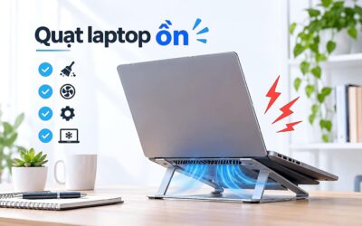 Quạt laptop ồn – Vì sao kêu to và cách giảm tiếng ồn hiệu quả