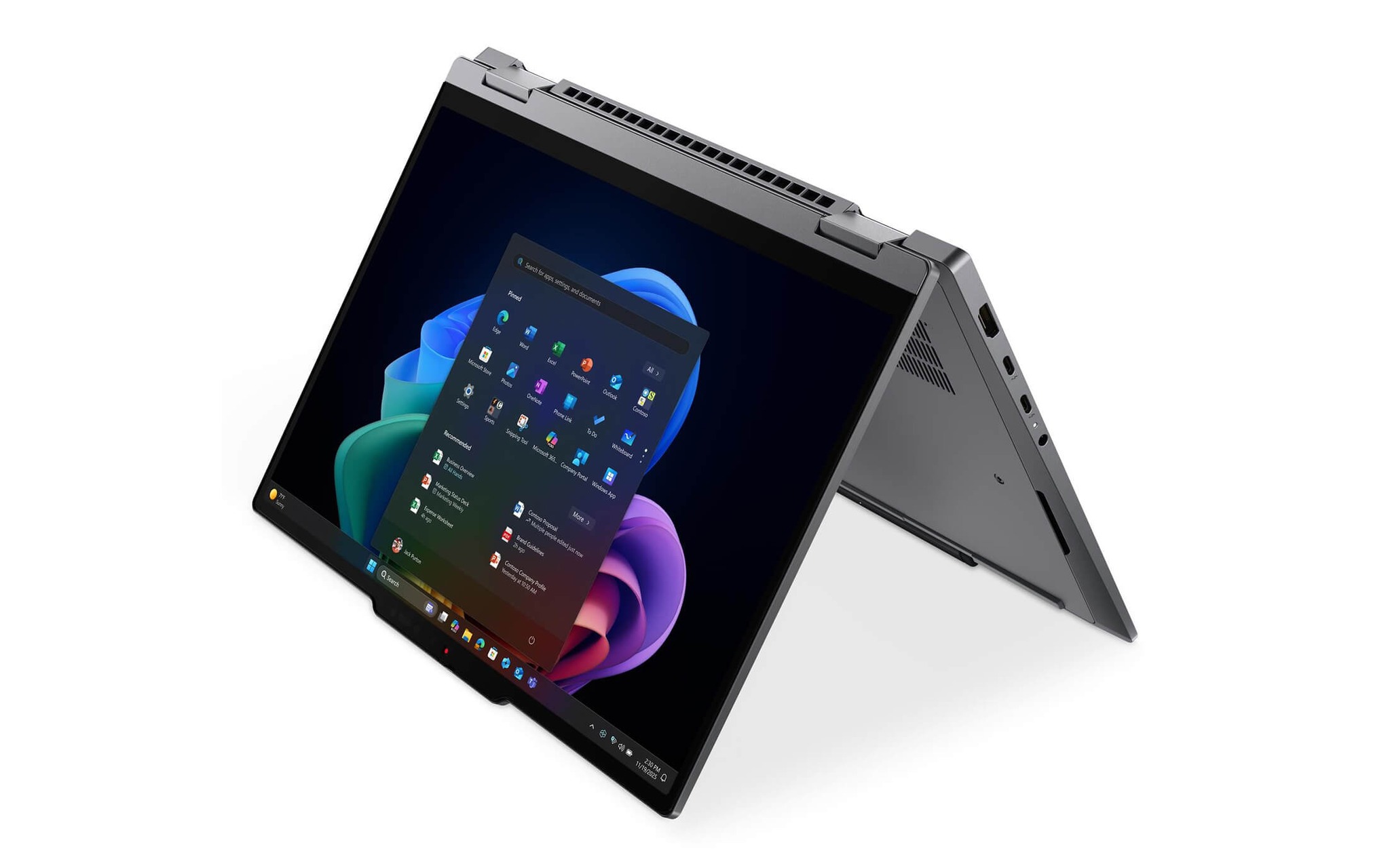 Lenovo ThinkPad X1 2-in-1 Gen 11 Aura Edition cho ca trực đi buồng Lenovo ThinkPad X1 2-in-1 Gen 11 Aura Edition cho ca trực đi buồng