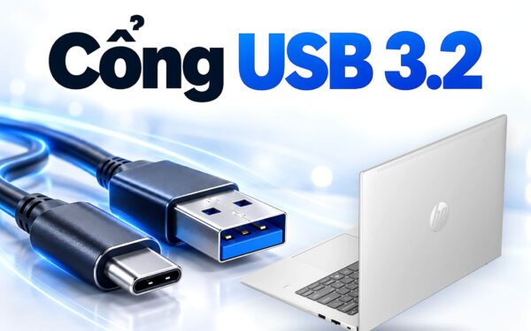 Cổng USB 3.2 trên laptop - Phân biệt 5, 10, 20Gbps và tốc độ chép thực tế