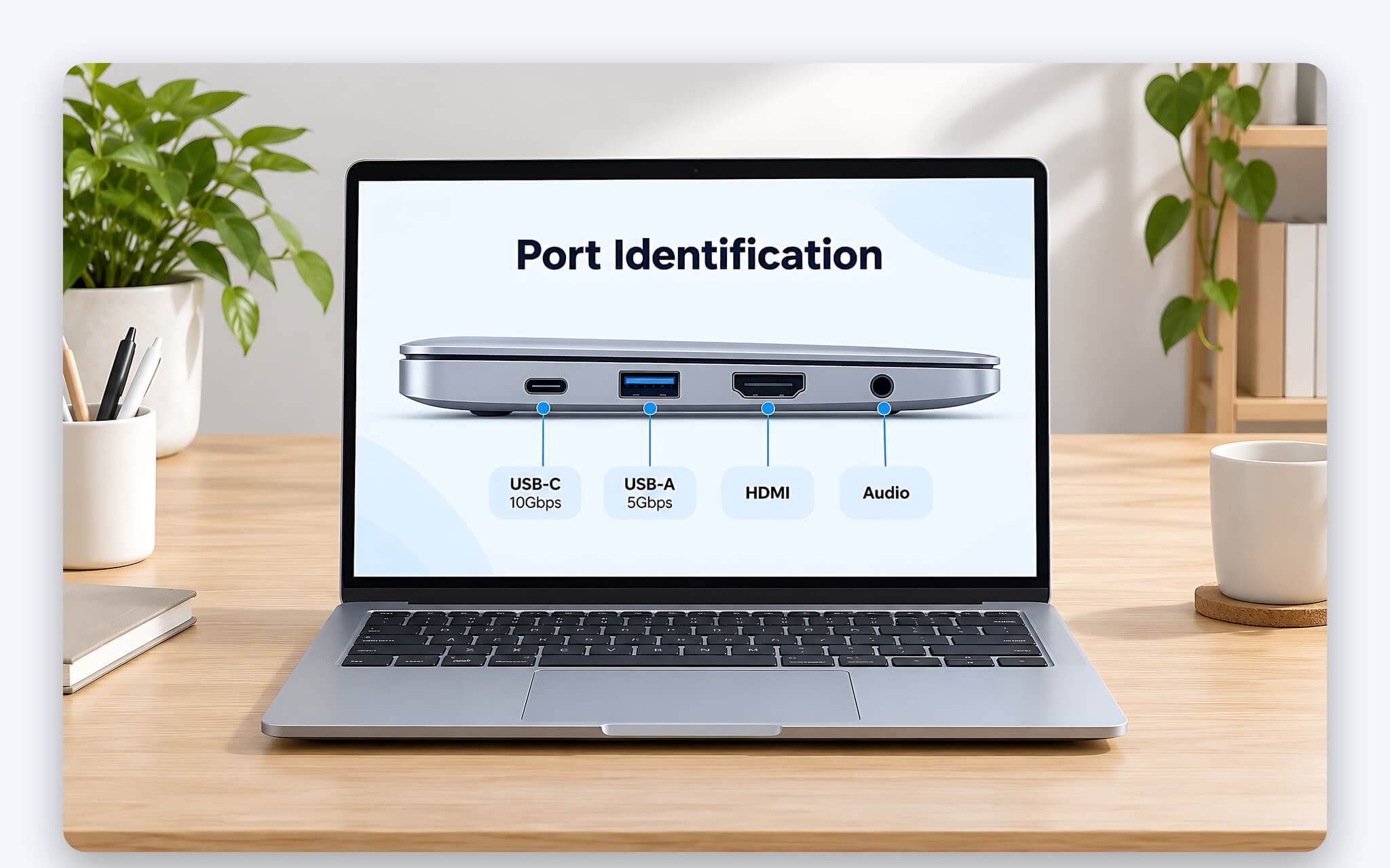 Kiểm tra tốc độ thực của từng cổng USB trên laptop bằng phần mềm trong Windows