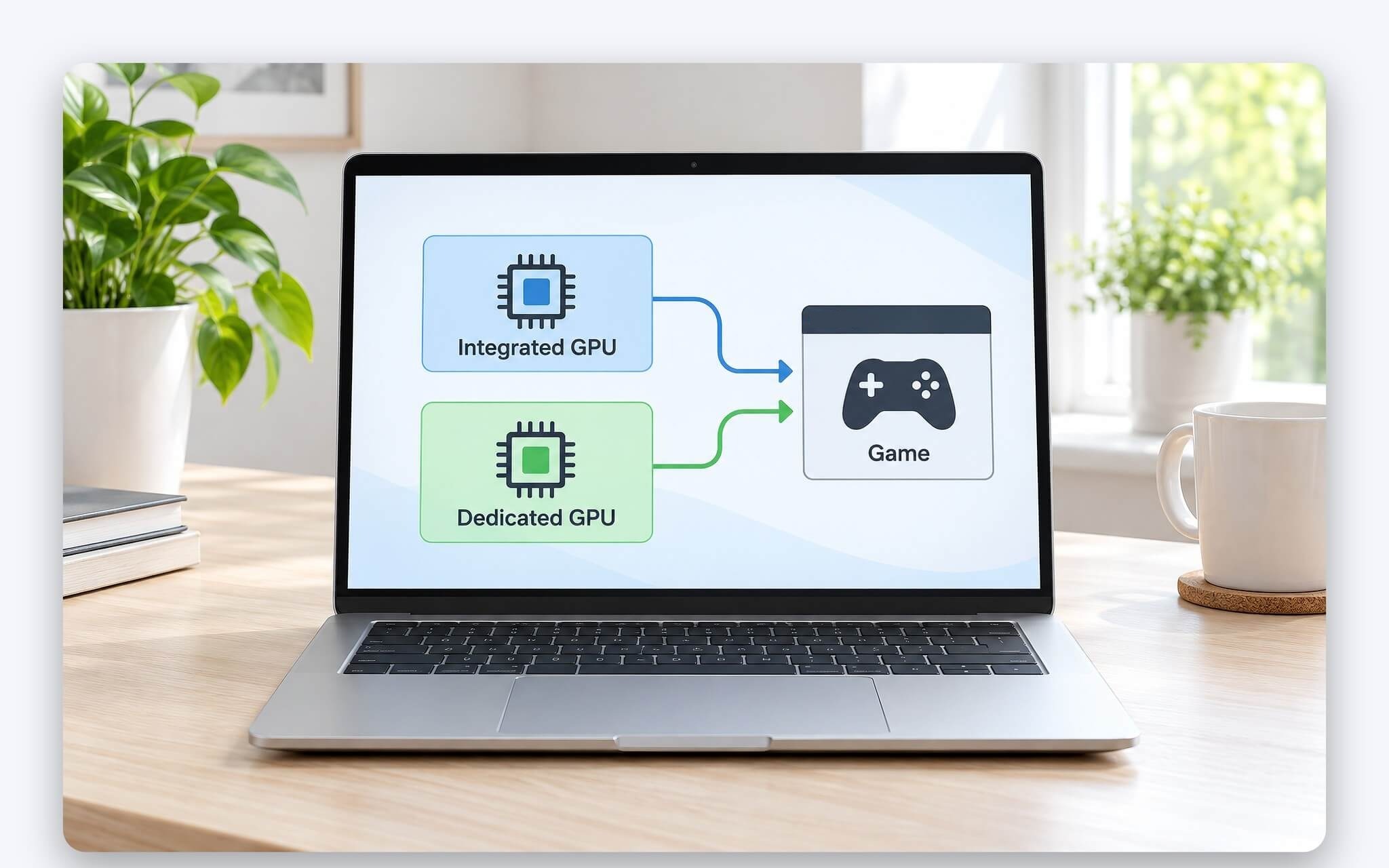 Game chạy nhầm GPU tích hợp khi laptop chưa đặt GPU mặc định cho ứng dụng