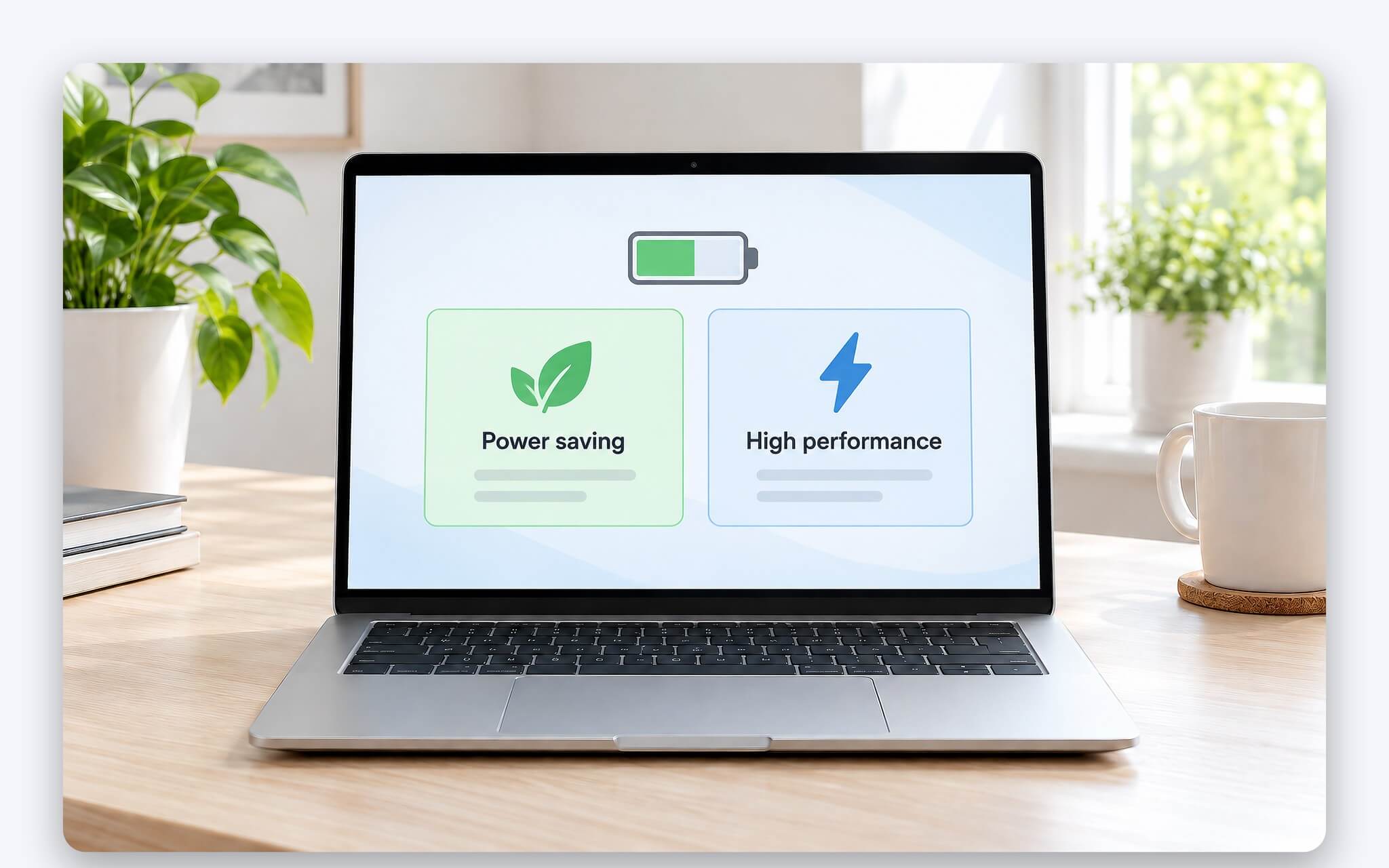 Cân nhắc pin và nhiệt độ trước khi ép GPU rời cho mọi ứng dụng trên laptop